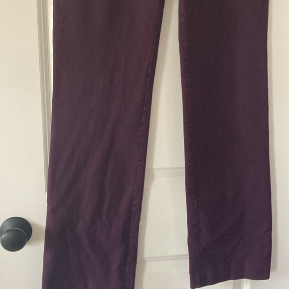 LOFT 10 TALL Zoe Boot Cut pants purple - Picture 4 of 12
